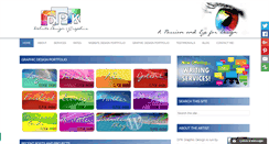 Desktop Screenshot of dpk-graphicdesign.com